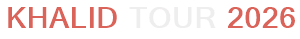 Khalid Tour 2026